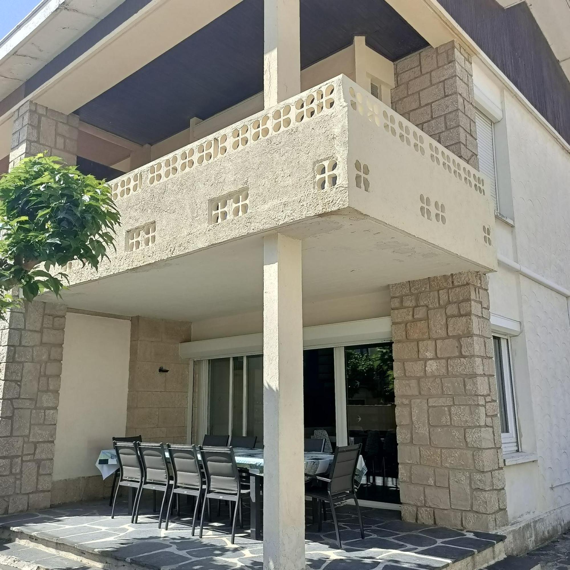 Location Bord De Mer, Villa De Vacances 6-8 Personnes - Jardin Valras-Plage Exteriér fotografie